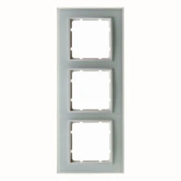 BERKER B.7 Rahmen 3fach Glas polarweiß  – 10136909