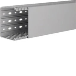 HAGER Verdrahtungskanal PVC BA7 80x100 sgrau  – BA780100
