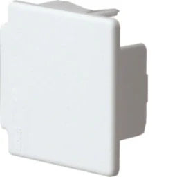 HAGER Endstück zu LF 40x40mm verkehrsweiß  – LF4004069016