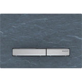 GEBERIT GE Betaetigungsplatte Sigma50 2-Mengen mustang-schiefer, square   – 115.788.JM.2