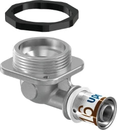 UPONOR Uponor S-Press PLUS Anschlusswink. flach 16-Rp1/2"FT   – 1070657
