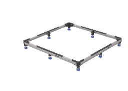 KALDEWEI Kaldewei Duschwannen Fußrahmen FR bis max. 90x90cm  – 530000120000