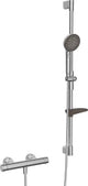 HANSA Hansa Prisma Brausebatterie mit Brausegarnitur, 3-strahlig, chrom  – 4813 0431
