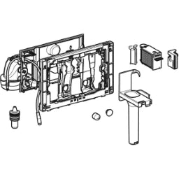 GEBERIT GE Duofresh Geruchabsaugung 12V automatisch anthrazit  – 115.050.BZ.2