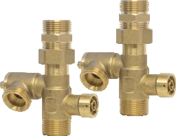EDER SPIROTECH Eder Wartungseinheiten-Set (2 St.) 3/4" AG/AG   – 0050100