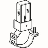 GEBERIT GE Pluvia Rohrschelle verstellbar d200mm, zu Tragschiene   – 370.861.26.1
