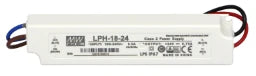 MEANWELL LED-Schaltnetzteil IP67 24V/DC, 0.75A - 18W, 30x140x22mm   – LPH-18-24