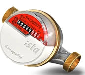 ISTA Ista Wohnungswasserzaehler 16095 110mm 3/4"AG 90Gr.incl.Ersteichung o.Verschrbg  – 16095
