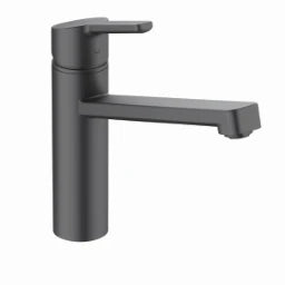 KLUDI Kludi M3 Spültisch-Einhandmischer mattschwarz, Niederdruck  – 585753975