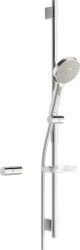 HANSA Hansa Wandstangenset Hansaactivejet 8437 0130 grau/chrom   – 8437 0130