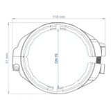 POLOPLAST PO Auszugsichere Verbindung POLO-KAL XS  3S DN 75  – 101753