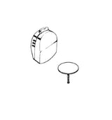 HANSGROHE HG Exafill Sichtteil für Normwannen verchromt   – 58127000