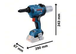 BOSCH POWER TOOLS Akku-Nietpistole GRG 18V-16 C: 2 Akkus P roCORE18V 4,0Ah, L-BOXX  – 0 601 9K5 001