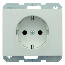 BERKER Steckdose Schuko, K.1, polarweiß glänzen d   – 47157009