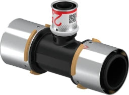 UPONOR Uponor S-Press PLUS T-Stück reduziert PPSU 50-25-50   – 1039968