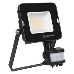 LEDVANCE FLOODLIGHT COMPACT SENSOR 20W 830 SYM 10 0 BK  – 4058075575264