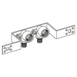 REHAU REHAU Montageeinheit Heizung RAUTITAN 16 - Rp 1/2  – 12409211401