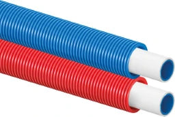 UPONOR Uponor Unipipe PLUS Rohr 20x2,25 im Schutzrohr blau 28/23, Ring 75m  – 1063060