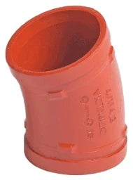 VICTAULIC Victaulic Bogen Mod.12 22.5 Grad lackiert 76.1mm  – F0012M076ZZP000
