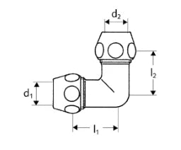 SCHELL SCHELL Winkelverschraubung 10mm chrom  – 06 446 06 99