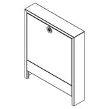 REHAU REHAU Verteilerschrank AP 130/805, weiß  – 13474201001