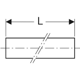 GEBERIT GE Systemrohr ML Rolle blau d25mm, L25m, vorgedaemmt 10mm   – 619.122.00.2
