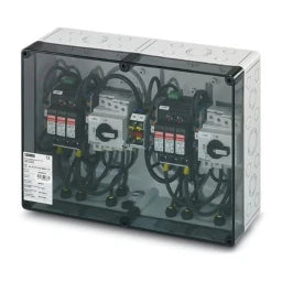 PHOENIX PV-Anschlußbox 2 MPPT, 2IN/1OUT pro MPPT , ÜSS Typ I/II, Trennschalter, SUNCLIX   – 2404569