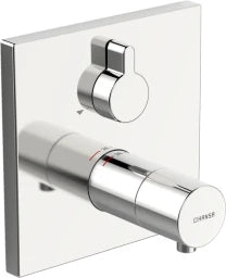 HANSA Hansa Varox Pro Fertigmontage-Set für Wanne/Brause, Rosette eckig, chrom  – 4058 9073