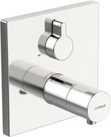 HANSA Hansa Varox Pro Fertigmontage-Set für Wanne/Brause, Rosette eckig, chrom  – 4058 9073