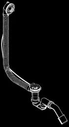 HANSGROHE HG Flexaplus Grundkörper für Normwannen   – 58140180