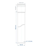 POLOPLAST PO Steckmuffenrohr POLO-KAL XS DN 50/1500  – 102024