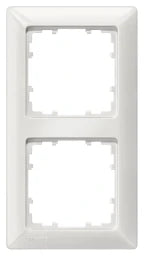 SIEMENS Rahmen 2fach DELTA line, titanweiß   – 5TG25520