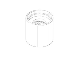 DORNBRACHT Dornbracht Luftsprudler komplett f.Tara M18x1 IG, chrom   – 90 23 01 025 00-00