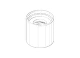 DORNBRACHT Dornbracht Luftsprudler komplett f.Tara M18x1 IG, chrom   – 90 23 01 025 00-00