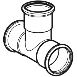 GEBERIT GE Mapress Edelstahl T-Stueck egal d108mm  – 31011