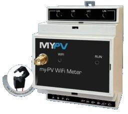 MY-PV MYPV 3-Phasen-Wandlerzähler 75 A Ethernet  – 20-0107