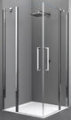 NOVELLINI Novellini Passion Eckeinstiegshälfte 87-89/200cm, chrom, ESG  – BPPADUNE3