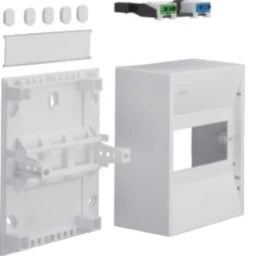 HAGER Miniverteiler,gamma,6PLE,IP30,1xPE,1xN  – GD106N