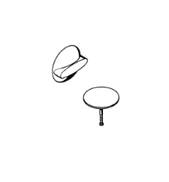 HANSGROHE HG Flexaplus Sichtteile chrom   – 58185000