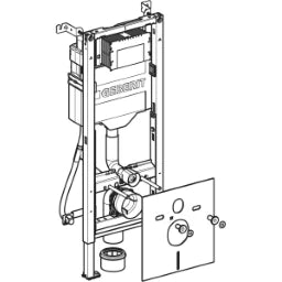 GEBERIT GE Duofix 2025 WC-Element Sigma12 BH112cm, barrierefrei  – 111.324.00.6
