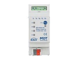 MDT KNX Binäreingang 4fach 24 V REG   – BE-04024.02