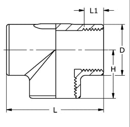 NORDS Nords T-Stueck R-2211" Wkst.1.4408 / 316  – 11-0221-06