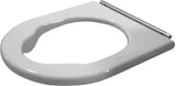 DURAVIT Duravit Starck 3 WC-Sitzring Vital mit Winkelpuffern, Scharniere edelstahl  – 0062610000