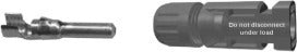 Kupplungsstecker MC4 Ø 5,5 - 7,4 mm - Kleinmenge – 32.0143P0001-UR