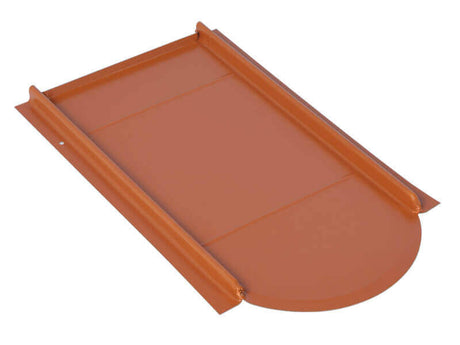 Marzari Metalldachplatte Typ Vario f. Biberschwanz, schwarz-grau - MTP-Vario-SG