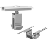 K2 DomeClamp Mittelklemme 30-50 mm mit TerraGrif schwarz eloxiert SALE
