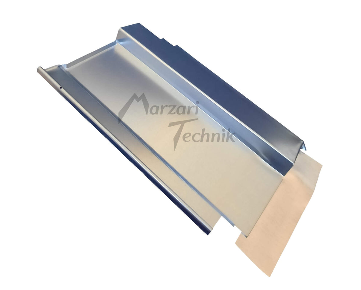 Marzari Metalldachplatte Typ Ton 280, verzinkt - MTP-T-280-VZ