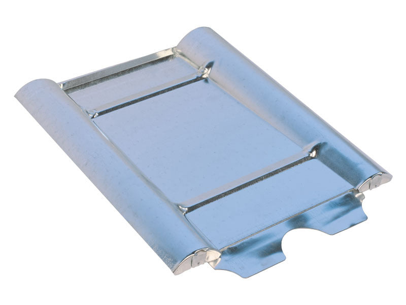 Metallersatzplatte für den Betondachstein 33x42 cm RAL8004 – Mtp Bt rot