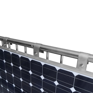 Solarmodul Halter für Balkongeländer...