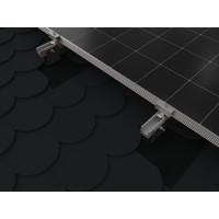 K2 SingleHook FlatTile sheet metal anthrazit